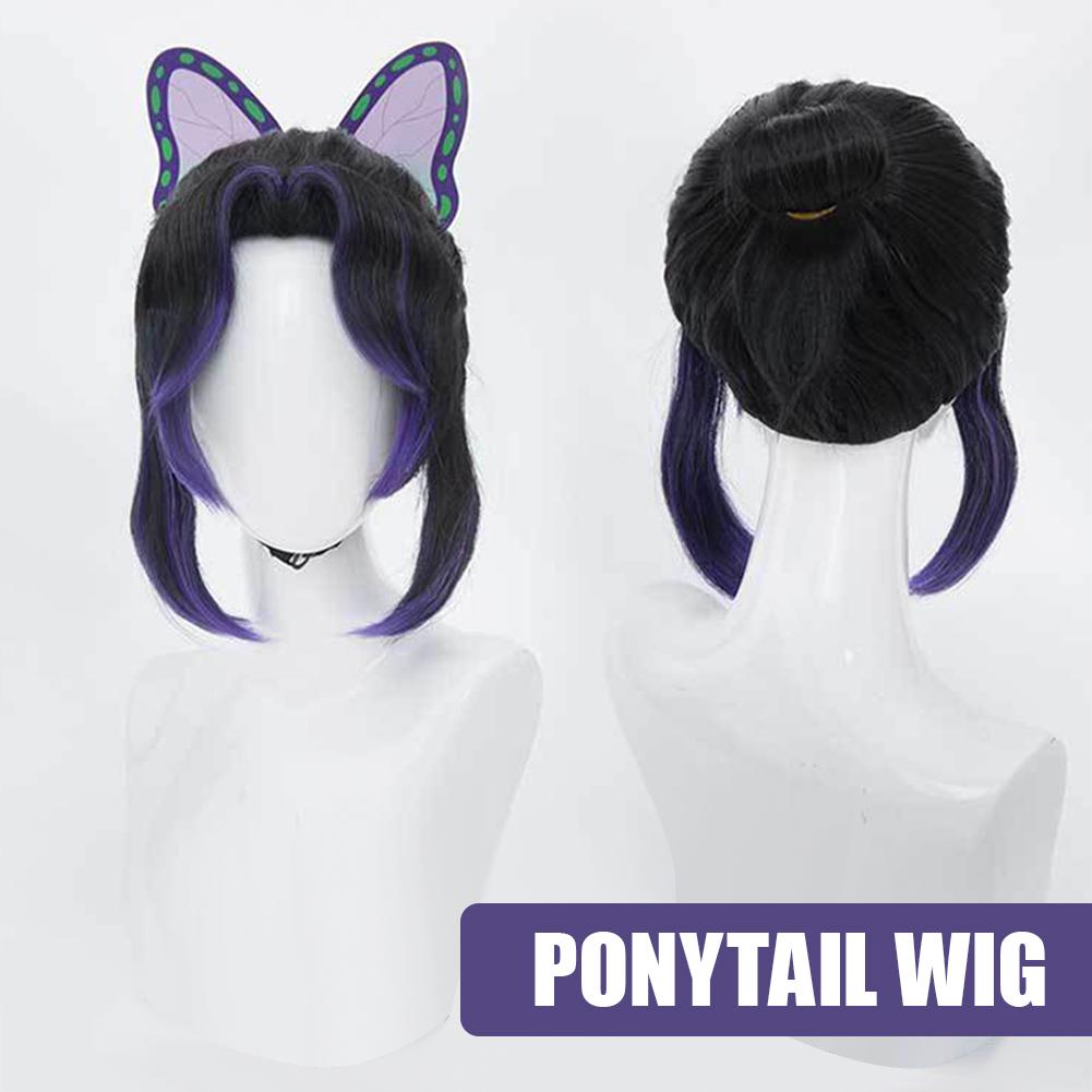 Synthetic Braided Wigs For Black Women - Haute qualité Kochou Shinobu Kocho Cosplay