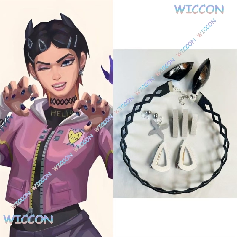 Hair Clips - Valorant – collier à Clip en