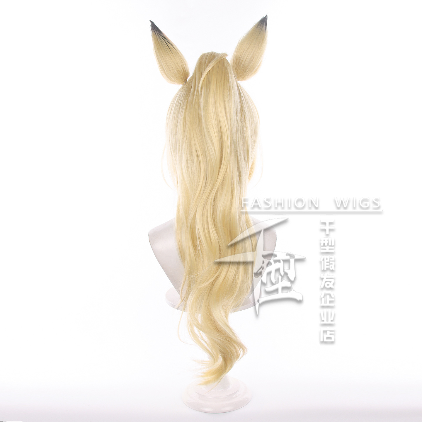 Synthetic Wigs - Perruque et oreilles de cosplay de