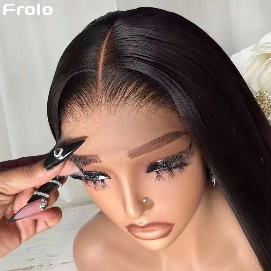 Human Hair Wigs - Perruques de cheveux humains lisses sans