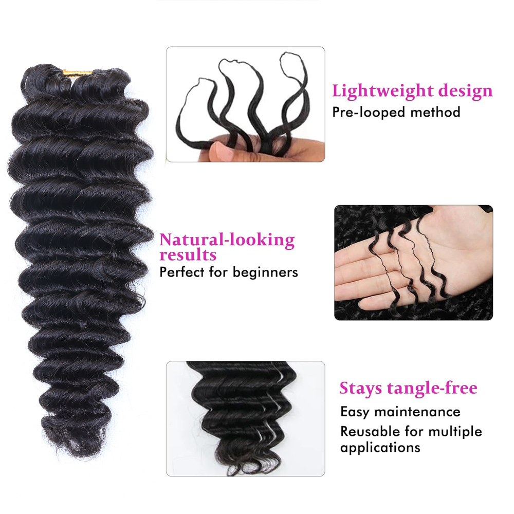 Mèches de cheveux naturels noi - Hair Bundles avis et prix