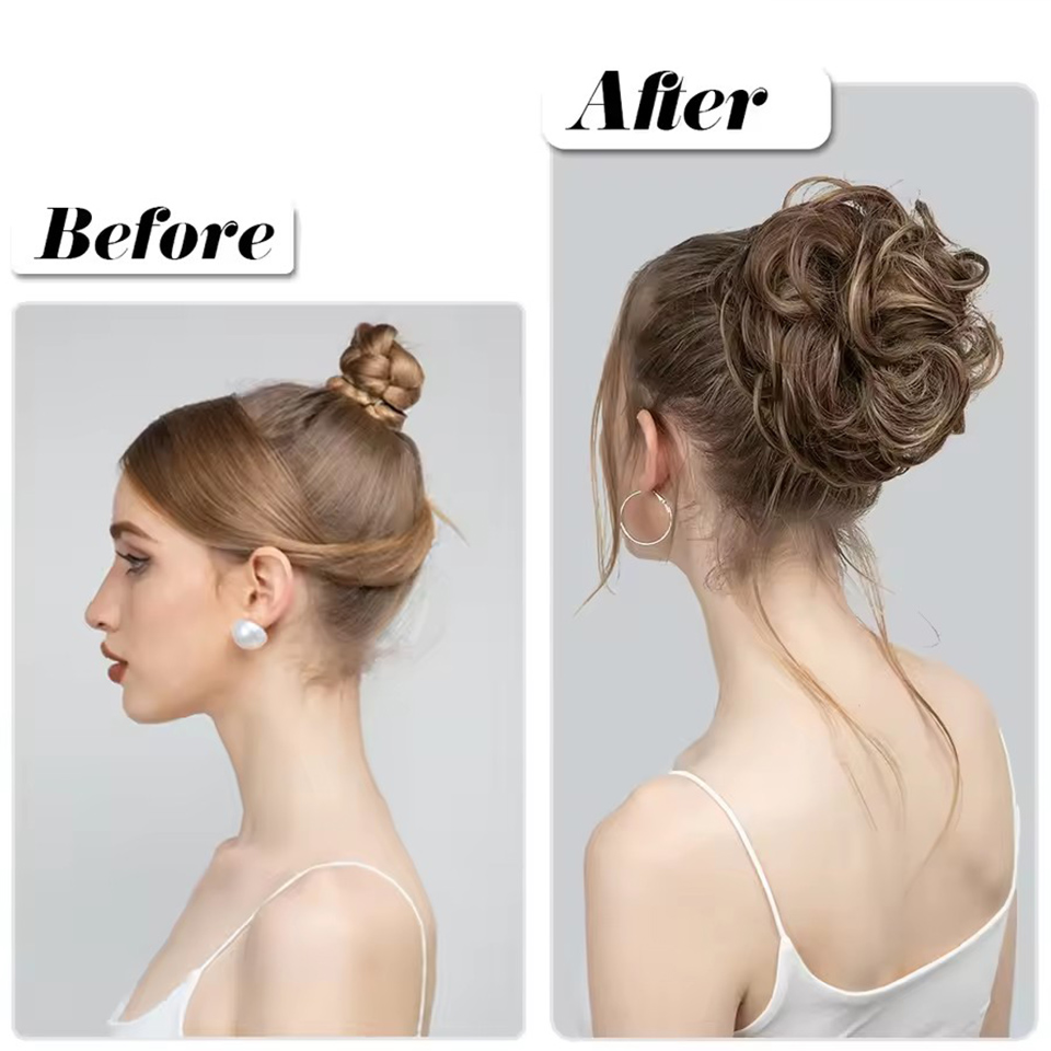 AOSIQUEE Chignon synthétique d - Claw Clip Messy Bun Hair Piece avis et prix