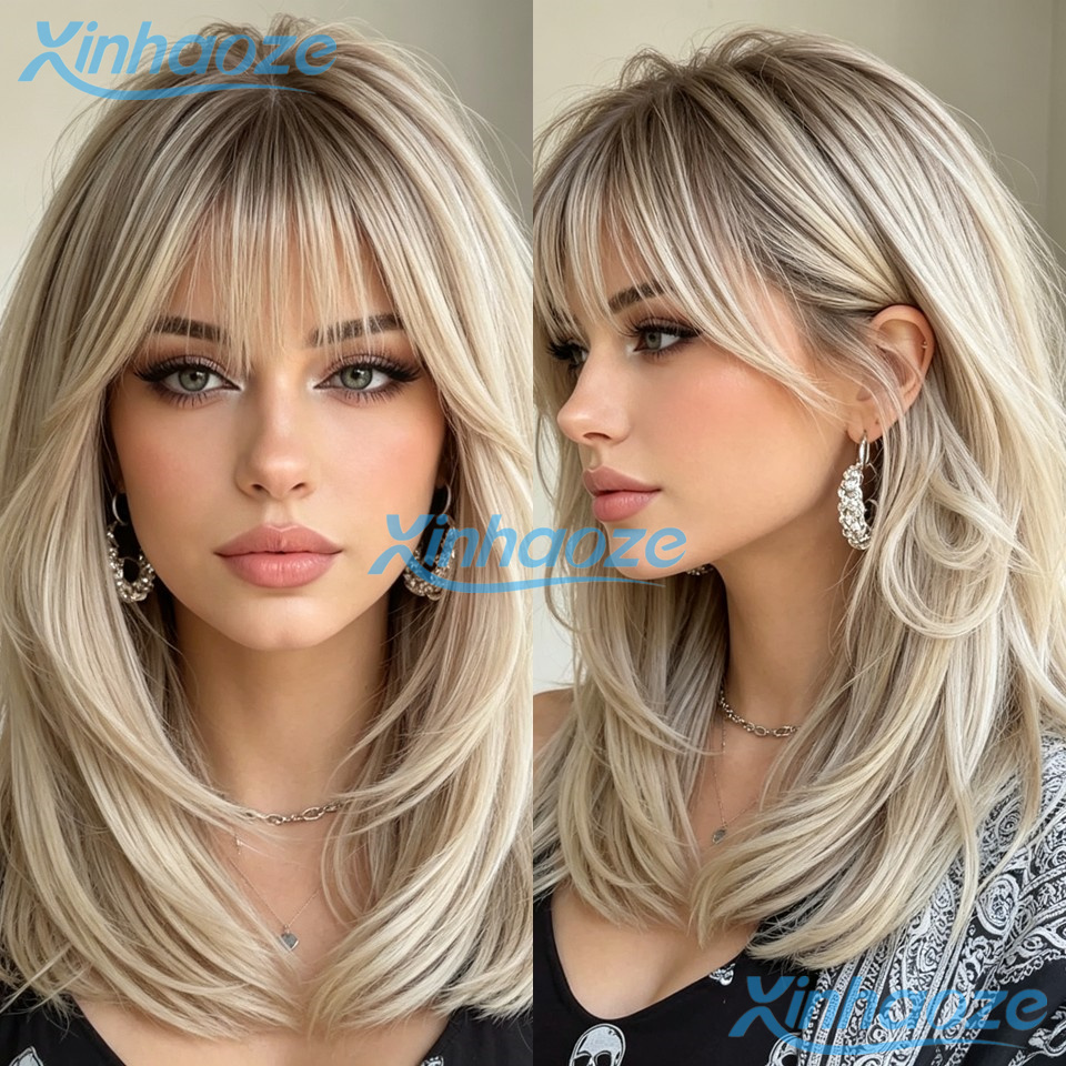 Perruques Courtes Brésiliennes - 613 Blonde Body Wave Lace Front Wig avis et prix