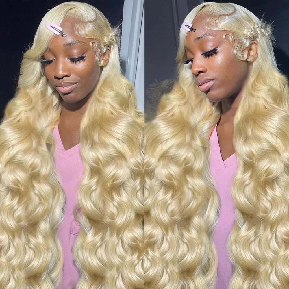 Perruques frontales en dentell - Hd Lace Frontal Wig Human Hair Pre Plucked avis et prix