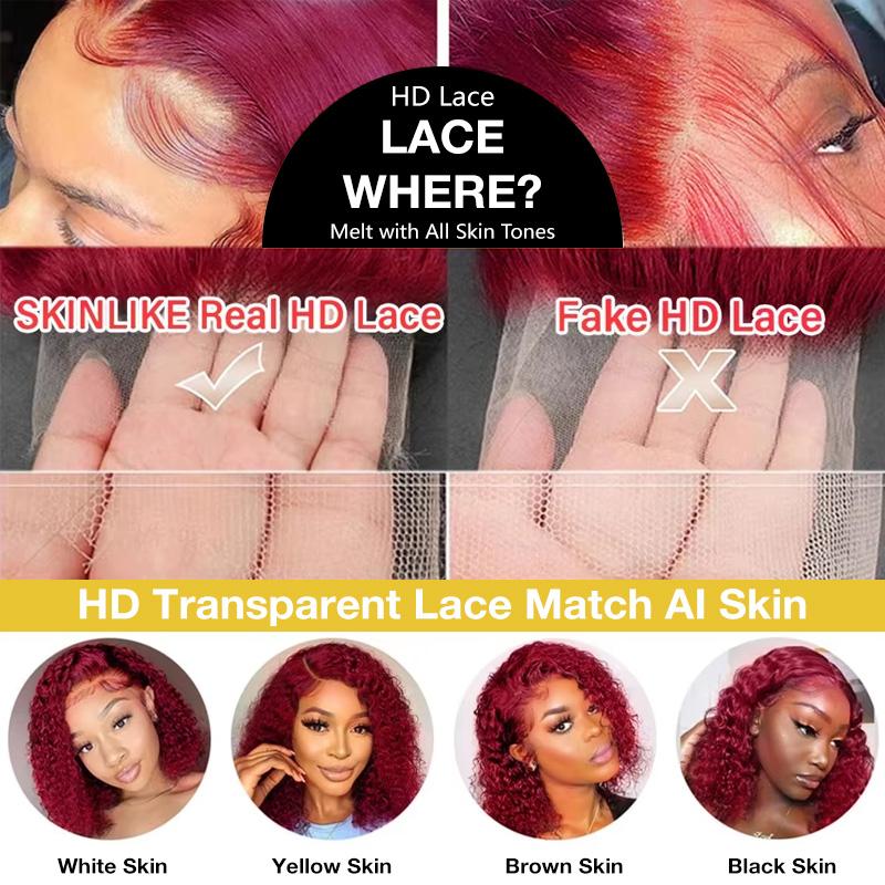 Perruques de cheveux naturels  - Hd Lace Frontal Wig Human Hair Pre Plucked avis et prix