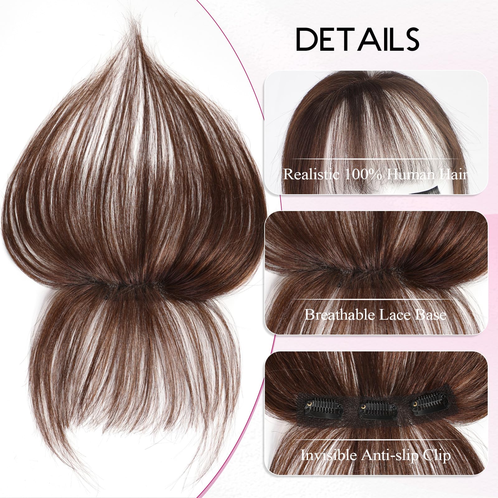 100% cheveux humains frange Cl - Seamless Clip In Hair Extensions Human Hair avis et prix