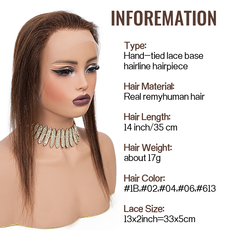 2X13 pouces dentelle sans pinc - Invisible Tape In Extensions Real Hair avis et prix