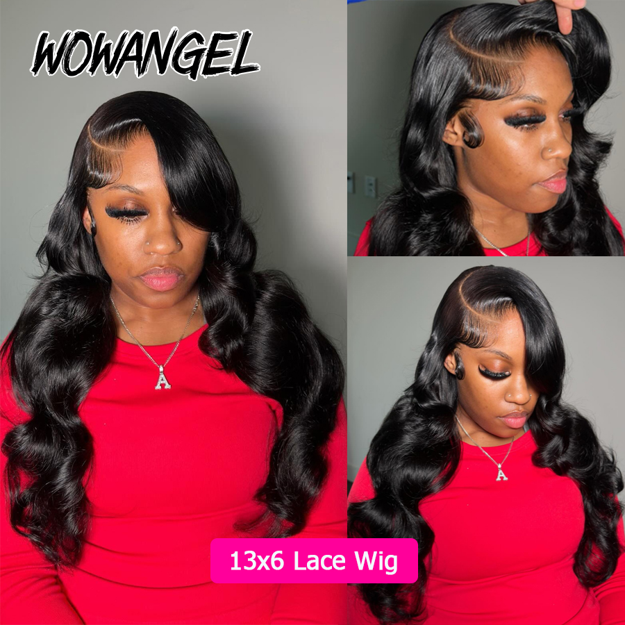 Wow Angel vague de corps noir  - Human Hair Wigs avis et prix