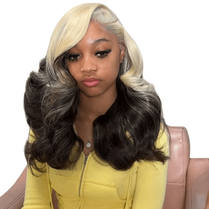 Perruque frontale en dentelle  - 613 Blonde Body Wave Lace Front Wig avis et prix